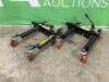 2x Hydraulic Positioning Jacks