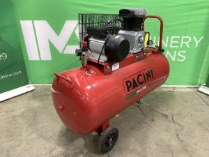 Pacini HM-H-0.25 200L 3HP Electric 220V Compressor
