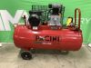 Pacini HM-H-0.25 200L 3HP Electric 220V Compressor - 2