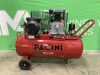 Pacini HM-H-0.25 100L 3HP Electric 220V Compressor - 2