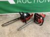 Solo Petrol Chainsaw & Red Petrol Chainsaw