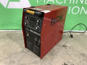 UNRESERVED Pacini Pro Mig 295 Welder