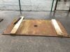 UNRESERVED 25mm Road Plate c/w Lifting Eyes - 1260mm x 2500mm