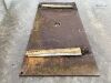 UNRESERVED 25mm Road Plate c/w Lifting Eyes - 1260mm x 2500mm - 3