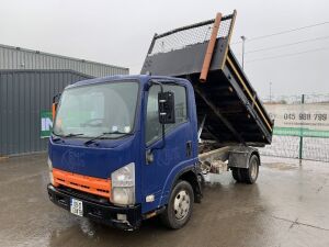 UNRESERVED 2009 Isuzu NKR Turbo Electric CDI 3.5T Tipper