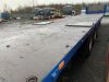 2005 Krone Tri Axle Flat Trailer - 4