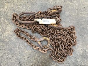 4.2Mtr Lifting Chain c/w 2 Brothers/Hooks