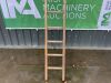 Single Wooden Ladder - 2