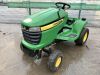 UNRESERVED 2008 John Deere X304 4 Wheel Steer Petrol Lawn Tractor