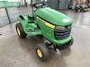 UNRESERVED 2008 John Deere X304 4 Wheel Steer Petrol Lawn Tractor - 7