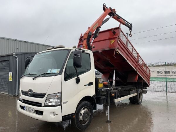 2015 HINO 300.817 7.5T Tipper