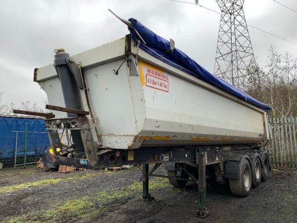 2009 Schmitz SKI24 Tri Axle 32T 8.2M Tipping Trailer