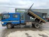 UNRESERVED 2010 Mitsubishi Canter Crew Cab Tipper - 2