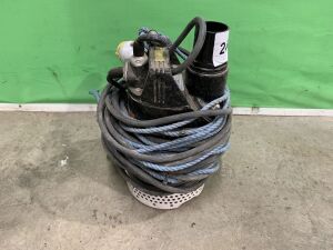 UNRESERVED Victor 2" 110v Submersible Pump