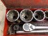 King Tony 1" Drive Socket Set - 2