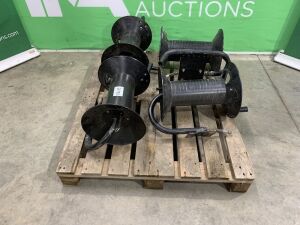 4x Power Washer Hose Reels