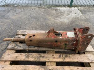UNRESERVED 2007 Socomec DMS50 Hydraulic Breaker With Chisel