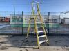 Clow 6 Step Yellow Fibreglass Ladder - 3