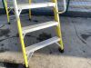 Clow 6 Step Yellow Fibreglass Ladder - 4