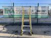 UNRESERVED Clow 3 Step Yellow Fibreglass Ladder - 2