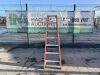 UNRESERVED Stradbally Orange 7 Step Double Sided Ladder - 2