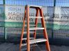 UNRESERVED Stradbally Orange 7 Step Double Sided Ladder - 5