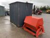 UNRESERVED 3 Phase Chain Washer Barrell c/w Insulated Galvanised Housing Unit With Lifting Chains & Power - 5