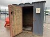 UNRESERVED 3 Phase Chain Washer Barrell c/w Insulated Galvanised Housing Unit With Lifting Chains & Power - 16