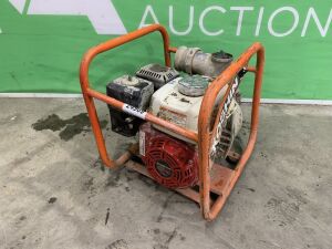 UNRESERVED Koshin Petrol Water Pump c/w Honda Engine