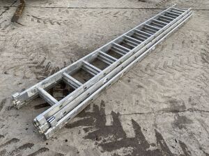 UNRESERVED Youngman Aluminium Three Stage Ladder