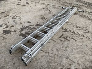 UNRESERVED Youngman Aluminium Three Stage Ladder