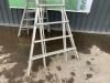 UNRESERVED Stradbally 7 to 11 Step Extendable Podium Ladder - 4