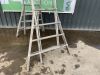 UNRESERVED Stradbally 7 to 11 Step Extendable Podium Ladder - 4