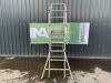 UNRESERVED Stradbally 4 to 6 Step Extendable Podium Ladder - 2