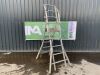 UNRESERVED Stradbally 4 to 6 Step Extendable Podium Ladder - 3