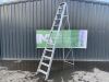 UNRESERVED 12 Step Aluminium Step Ladder