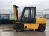 UNRESERVED 1990 Hyster H4.00XL/6 4T Diesel Forklift - 3