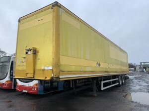 2005 Cartwright SCV 29A Double Axle Box Trailer (Contents included)