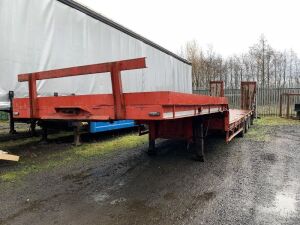 2012 Murphy Tri Axle 27T Low Loader c/w Ramps