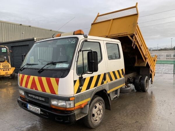 2004 Mitsubishi Canter FE649FW Crew Cab Tipper