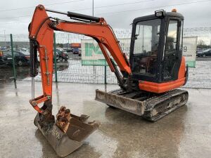 UNRESERVED 2011 Kubota KX61-3 2.6T Excavator