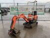 UNRESERVED 2012 Kubota K008-3 0.9T Excavator