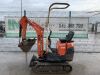 UNRESERVED 2012 Kubota K008-3 0.9T Excavator - 3