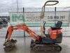 UNRESERVED 2012 Kubota K008-3 0.9T Excavator - 4