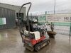 UNRESERVED 2007 Takeuchi TB108 0.8T Excavator - 10