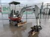 UNRESERVED 2006 Takeuchi TB016 1.6T Excavator - 9