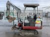 UNRESERVED 2009 Takeuchi TB014 1.4T Excavator - 3