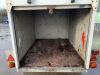 UNRESERVED Conway Single Axle Box Trailer c/w Roller Door - 12