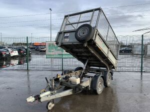 UNRESERVED Ifor Williams TT2515 (8x5) Twin Axle High Mesh Sided Electric Tipper Trailer