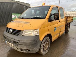 UNRESERVED 2004 Volkswagen Transporter Crew Cab Tipper